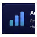 Analytics app icon